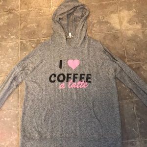 Cold shoulder hoodie